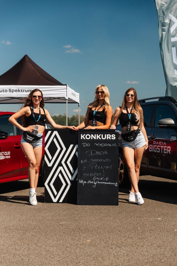 Hostessy w akcji! Speedland Festival w Krośnie Hostessy na Speedshow Agencja Hostess i Modelek Artisio